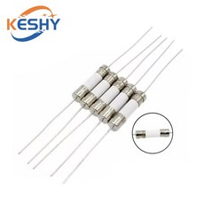 10-100개 5*20mm 세라믹 퓨즈 슬로우 블로우 튜브 퓨즈 (핀 포함) 5x20mm 250V 0.5A 1A 2A 3A 4A 5A 6A 7A 8A 10A 12A 15A 20A, [00] 30A, [00] 100PCS