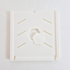 하드탱크 안깨지는 PC소재 어항 물갈이 쉬운 수족관 뚜껑, 1개, 화이트