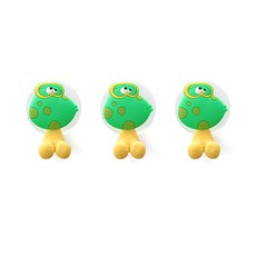 비케이 동물 모양 칫솔 랙, 프로그, 3개입