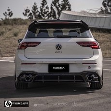 依馳國際 2021福斯GOLF GTI 8碳纖維下擾流套件，提升操控穩定性與運動外觀, 1個, 鋼琴黑