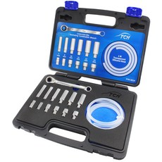 TCH MIT台灣製 獨家販售 煞車卸油工具組 14PC 汽車/機車 剎車洩油 漏air 煞車油套筒, 1套, FYH-0014
