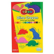 미니미월드 토루 디노크레용, 12색, 1세트