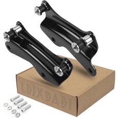 148749 HCmotorku 4포인트 도킹 하드웨어 키트 할리 투어링 CVO 스트리트 글라이드 FLHX 로드 FLTRX 킹 FLHR 일렉트라 FLHT 2014-2025와 호, 블랙