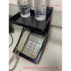 유 화기 키폰 거치대 사무실 1 투명 회사 세로 사무실파티션 일반, 16 블랙20 25 15, 이층, 20x25cm