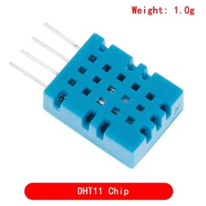 스마트 3핀 KY 015 DHT 11 디지털 온도 및 상대 센서 모듈 + Arduino DIY 스타터 키트용 PCB, 02 DHT11 Chip