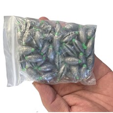 小孔小堵頭日式開口鉛墜5g 50粒裝 清倉促銷 小頭日式開口鉛快速通用, 1個, 1克（50粒裝）