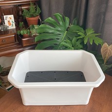 플라팜 텃밭 화분 20L, 화이트, 1개