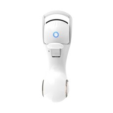 電動睫毛器 智慧溫控夾燙一體 卷翹定型 電熱睫毛夾, 白色, 如圖所示