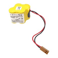 BR-2/3AGCT4A 리튬 6V 호환품 Fanuc PLC 배터리 A98L00310025, 1개, 1개입