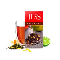 "TESS" 테스 얼그레이 홍차, 1.8mg, 1개, 25개입