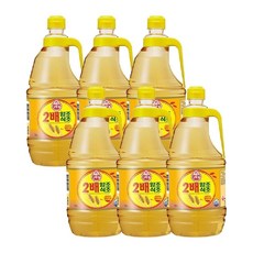 2배 양조 식초 PE 1.8L 6개 gas+26263AE