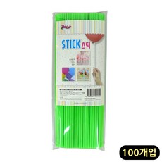 풍선스틱 그린 100개입 응원막대