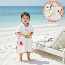 여름 물놀이 해변 후드 비치타올 수영장 바캉스 판초 서핑 비치가운