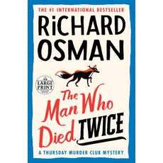 The Man Who Died Twice: A Thursday Murder Club Mystery Paperback, Random House Large Print Pu..., English, 9780593459812