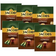 야콥스 에스프레소 독일 커피 스틱 Jacobs instant coffee espresso 25개입 6팩, 6개