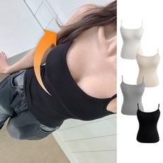 [수앤수][캡내장] 티키 슬림핏 볼륨 무지 나시 (26C019)