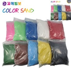 [픽커] 놀이체험완구 유아놀이완구 유아모래놀이 색모래 1kg 진회색