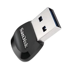 SanDisk MobileMate USB 3.0 讀卡機 高速傳輸 microSD/SDHC/SDXC 記憶卡適用, SDDR-B531-GNGNN, 黑色, 1個