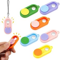 WinnerWhy 6피스 감각 피젯 자석 스트레스 완화 피젯 성인용 3D 프린트 마그네틱 햅틱 감각 슬라이더 불안 ADHD 자폐증 상품 여행 선물