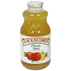 유기농 사과 32 온스 (6개입 케이스) Organic Apple 32 Ounces (Case of 6), 946ml