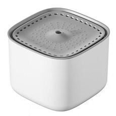 【現貨 升級款防乾燒 】貓咪飲水機 寵物飲水機 寵物飲水器 貓咪自動飲水器 寵物智能飲水機, 1個, 灰白色(升級款.防乾燒/帶燈)