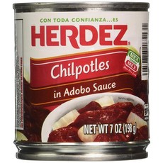 Herdez 치폴레 페퍼 인 아도보 소스, 198g, 1개