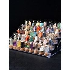 광물 세트 샘플 키트 교육용 과학 수업 장식품 보석 암석 표본 45종 세트 50종 광물 세트(업그레이드 모델), 1개