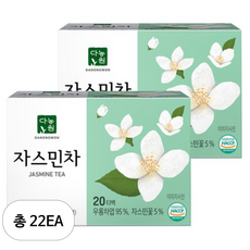 다농원 자스민차, 1g, 20개입, 22개
