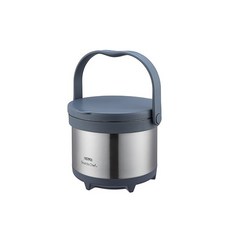 THERMOS膳魔師TCRA-6.0L/4.5L/3.0L不鏽鋼真空燜燒鍋 內鍋 燜燒保溫提鍋內外層不鏽鋼#304 內鍋, 1個, 3.0L不鏽鋼色