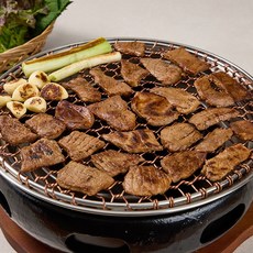 국내산 한돈 칼집 갈비양념 구이, 3개, 500g