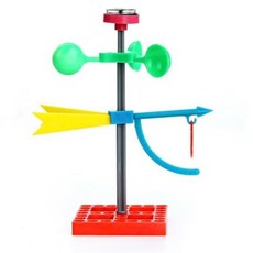 간이 풍향계 풍속계 조립키트 미니과학 과학교구 관찰용키트 만들기용 돌봄교실