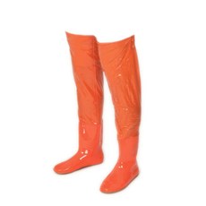 보생 PVC 갯벌 모내기 물장화, 주황, 280