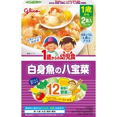 글리코 베이비 푸드 1세부터의 유아식 흰살 생선의 팔보채