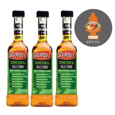 [공식 피카몰 직접 발송 정품]검아웃 올인원 연료첨가제 296ml 3개 + 사은품 방향제1개, 디젤/경유, 피치피치 향, 1개