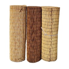 대나무발 대형 롤 가림막 미터 문발 갈대 파티션 깔개 야외 미터길이