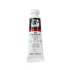 신한 패스컬러물감 낱색 B 20ml 806 퍼머넌트 레드-개(1개입), 본상품선택