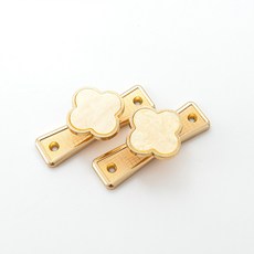 모던 심플 아연 합금 커튼 후크 후크 후크 천공 가능 접착식 커튼 후크 액세서리, 컬러 골드, 1개