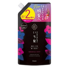 Kracie 葵緹亞 Ichikami女髮系列順柔修護潤髮乳補充包, 1包, 660g