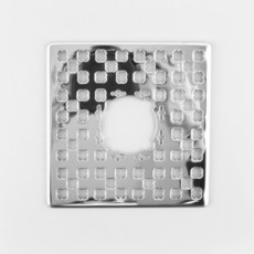 스텐 배수구 유가 세탁기 뚜껑 커버 138x138mm, 1개