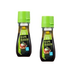 다이어트 건강 샐러드 소스 풀무원 발사믹 올리브유 드레싱, 2개, 110g