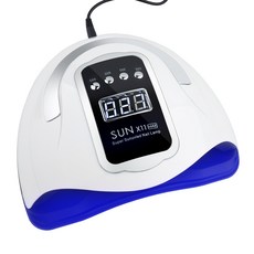 生活小集 速乾美甲凝膠燈 280W SUN X11 MAX 美甲燈 光療燈 美甲光療儀 美甲光療機, 1個, 白色