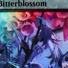 포일홀로 비터블로썸 매지컬 카드 프록시 게임 블랙 급 플레잉 보드게임 트레이딩, 1개, 3. Foil U07 UMA