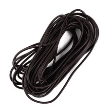 둥근 가죽끈 2mm 5M 17종 모음, 다크브라운