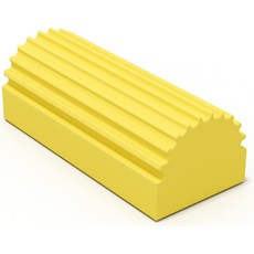 휴대용 청소 브러시 먼지떨이 거울 1PC 난간 블라인드 유리 보드 PC 스폰지 베이스, 3PCS, Yellow, 1