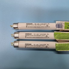 오스람 T5 슬림 형광램프 직관 형광등 주광색 (3개입), 1개, 14W