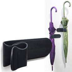 우산걸이 거치대 꽂이 정리 보관 차량 현관 문 부착식lov7+4hfQ, 기본1, 1개