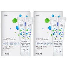 자연그램 매직 버블 클리너 스틱형, 300g, 2개