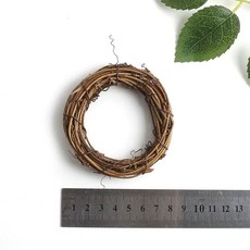 천연 포도나무 화환 DIY 재료 즙 즙100, 지면포도꽃 화환 8cm, 1박스, 1g