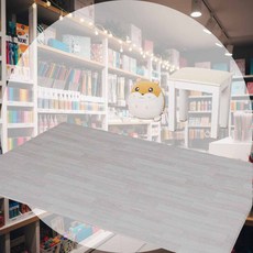 디자인홈매트 화이트우드 단면 중형 놀이매트 쿠션장판 바닥안전매트 미끄럼방지 논슬립패드 충격흡수매트