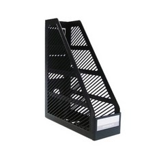 코벡사 개폐식화일꽂이 검정 W92*D253*H313mm 종이화일꽂이 서류파일 서류정리함 선반